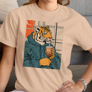 Tiger Hoodie Bubble Tea Women's T-shirt