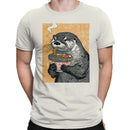 Otter Enjoying Ramen Men's T-shirt