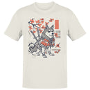 Samurai Shiba Inu Sakura Blossoms Men's T-shirt