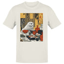 Otter Ukiyo-e Sushi Feast Men's T-shirt