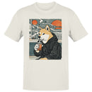 Shiba Inu Bubble Tea Sunset Men's T-shirt