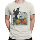 Wombat Brunch Flowers Print Men's T-shirt