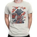 Samurai Bear Blossom Warrior Men's T-shirt
