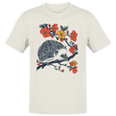 Hedgehog Resting Among Blossoms Men's T-shirt