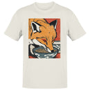 Kitsune Fox Eating Ramen Vintage Men's T-shirt