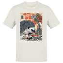 Hedgehog with Flowers Sushi Art Men's T-shirt