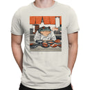 Frog Diner Feast Vintage Art Men's T-shirt