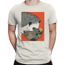 Hedgehog in Ramen Bowl Men's T-shirt