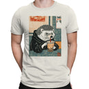 Bubble Tea Hedgehog Vintage Men's T-shirt