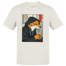 Urban Fox Hoodie Drinking Soda Men's T-shirt