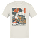 Frog Sushi Japanese Flower Art Men's T-shirt