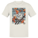 Black Panther Plum Blossoms Men's T-shirt