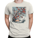 Sleeping Panda Cherry Blossoms Men's T-shirt