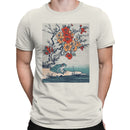 Japanese Frog Plum Blossom Men's T-shirt