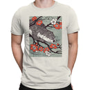 Otter and Plum Blossoms Men's T-shirt