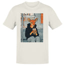 Deer Drinking Bubble Tea Men's T-shirt