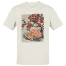 Sleeping Fawn Under Cherry Blossoms T-shirt