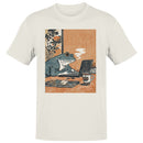 Ukiyo-e Frog Laptop Men's T-shirt