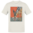 Deer Eating Ramen Men's T-shirt