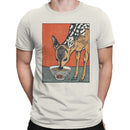 Deer Eating Ramen Men's T-shirt