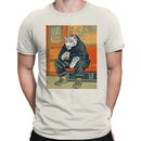 Urban Leopard Bubble Tea Vibes Men's T-shirt