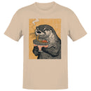 Otter Enjoying Ramen Noodles Men's T-shirt