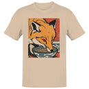 Kitsune Fox Eating Ramen Men's T-shirt