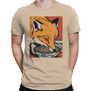 Kitsune Fox Eating Ramen Men's T-shirt