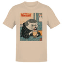Bubble Tea Hedgehog Vintage Art Men's T-shirt