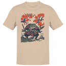 Samurai Toad Cherry Blossoms Men's T-shirt