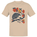 Hedgehog Resting in Blossoms Men's T-shirt