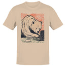 Coffee Bear Laptop Art Men's T-shirt