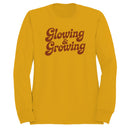 Women's Sweatshirt - Glowing & Growing Retro Design