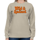 Wild & Radiant Retro Women's Sweatshirt
