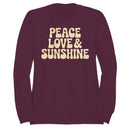 Peace Love & Sunshine Women's Sweatshirt