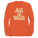 All Is Well Retro Quote Women's Sweatshirt