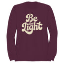 Be the Light Inspirational Women's Sweatshirt