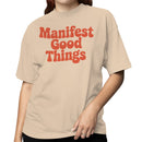 Manifest Good Things Retro Women's T-shirt