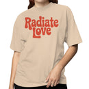 Radiate Love Retro Women's T-shirt