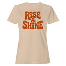 Retro Rise & Shine Motivational Women's T-shirt