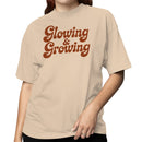 Women's T-shirt - Glowing & Growing Retro Design