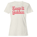 Keep it Golden Retro Positivity Women's T-shirt