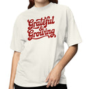 Grateful & Growing Inspirational Women's T-shirt