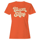 Bloom & Shine Retro Typography Women's T-shirt