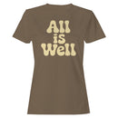 All Is Well Retro Women's T-shirt