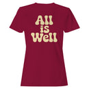 All Is Well Retro Women's T-shirt