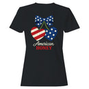 American Honey Patriotic Hearts Women's T-shirt