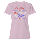 Patriotic Women's T-shirt in Red, White & Blue