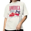 America Sweet Land of Liberty Women's T-shirt