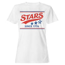 Stars Since 1776 Patriotic Women's T-shirt